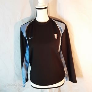 NIKE NBA BLUE LONG SLEEVE WINTER TOP LONG BOYS